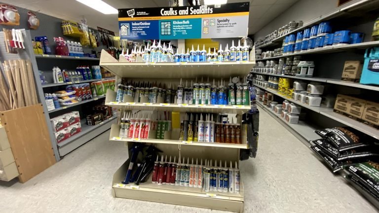 An Image of Four Star Supply Caulks and Sealants Selection