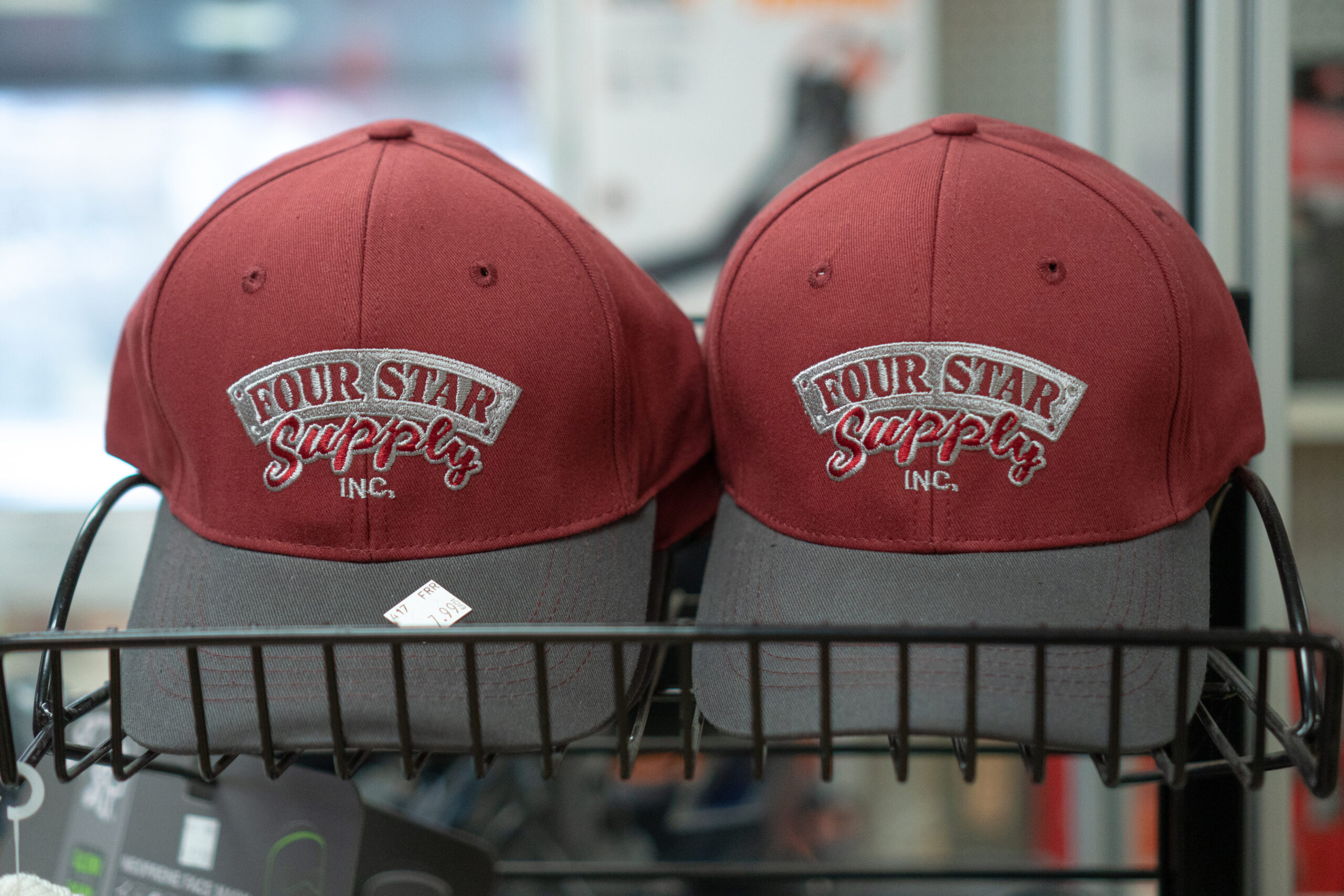 Four Star Supply brand baseball caps