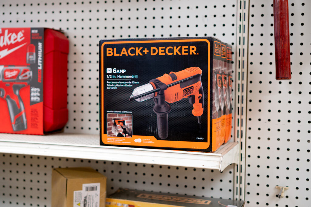 Black + Decker Power Drill In It's Packaging