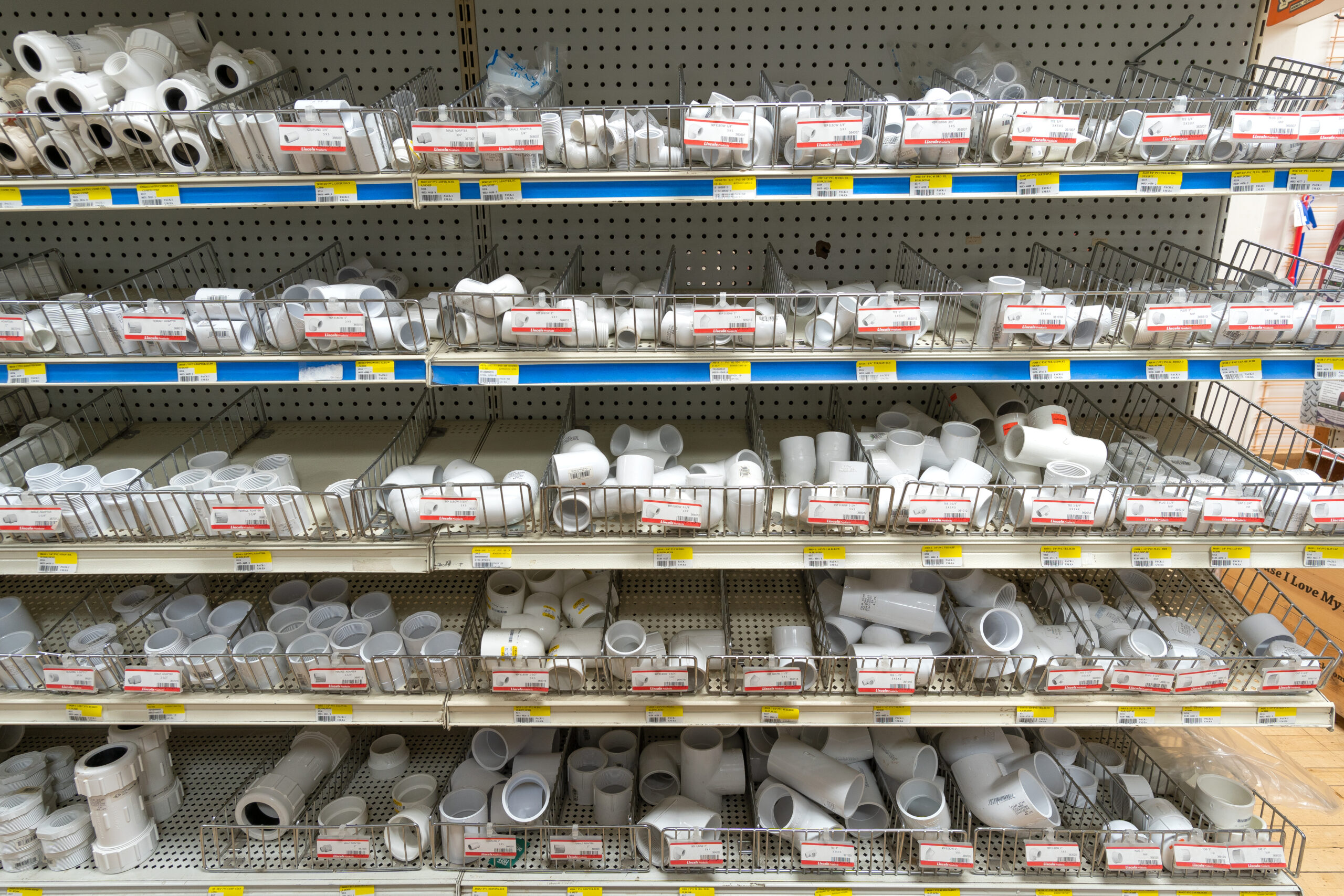 Adaptors, Tee's, Elbows. & Other Plumbing Supplies Sold at Four Star Supply