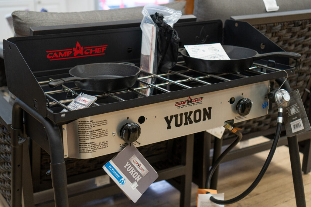 A Camp Chef brand Yukon grill