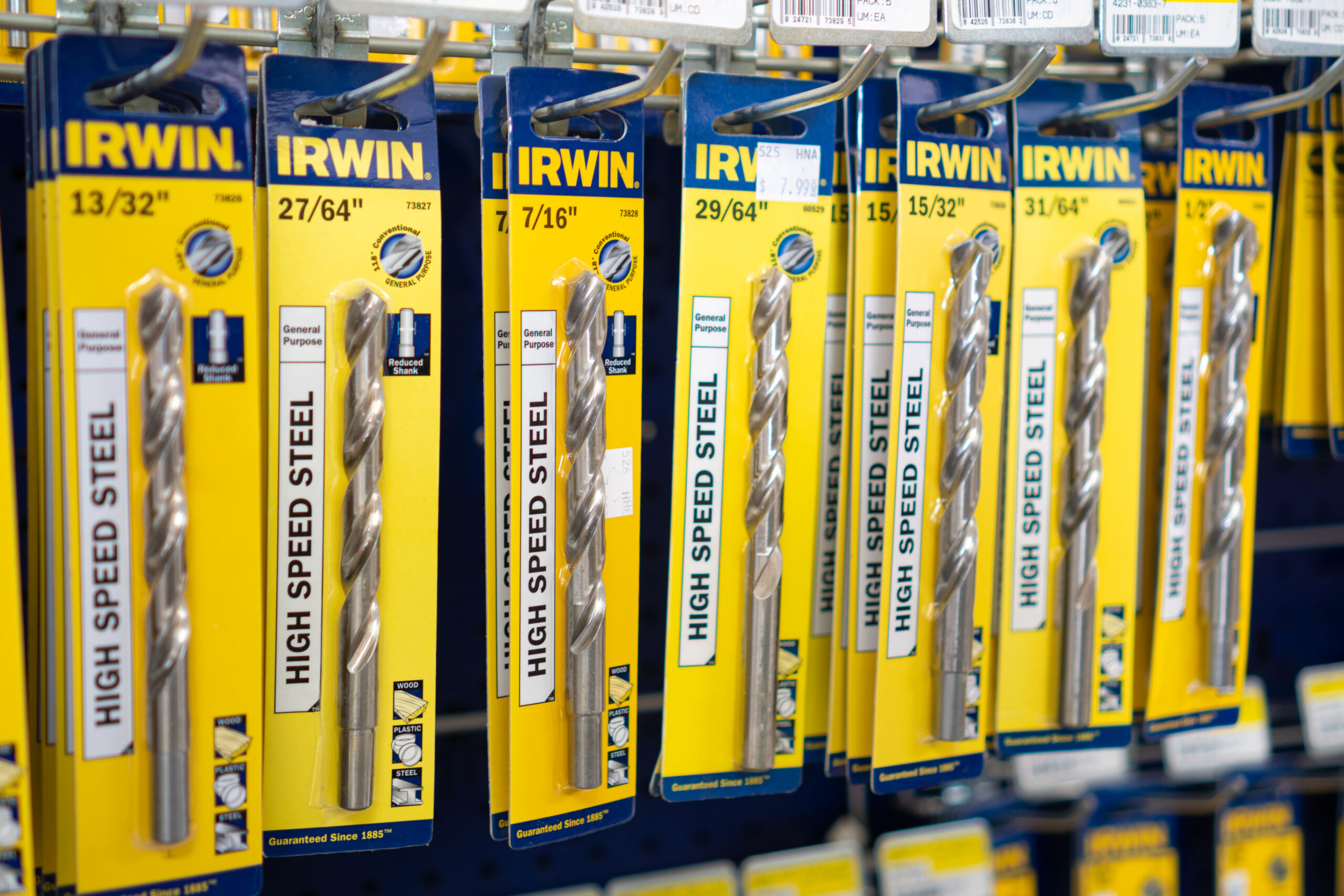 Drill Bits from the Irwin Brand