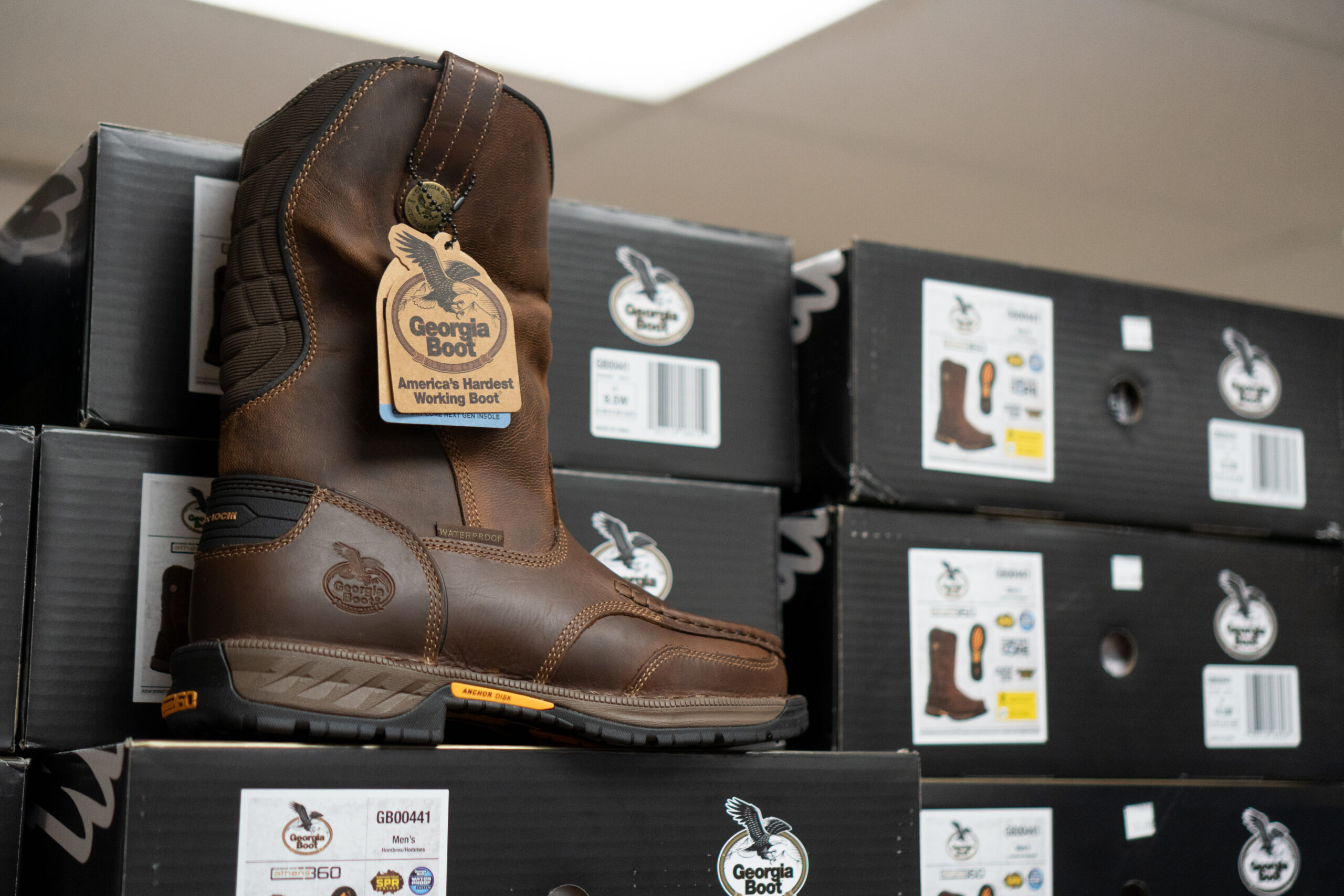 Georgia Boots for sale at Four Star Supply in Pullman