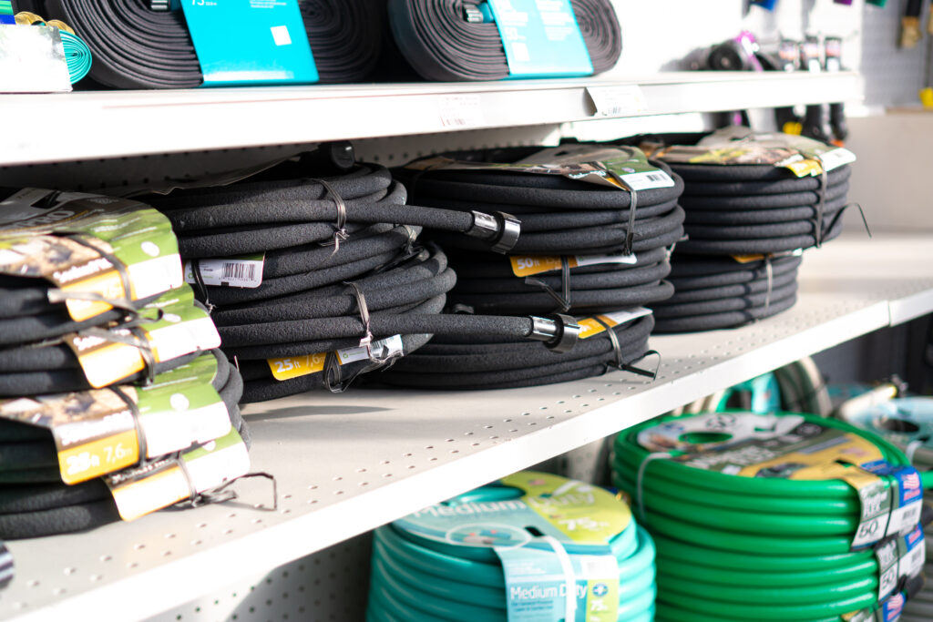 Garden hoses for sale at Four Star Supply