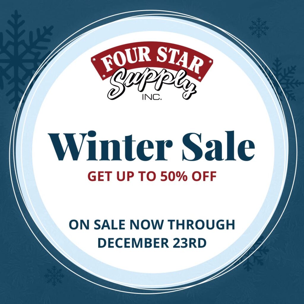 Four Star Supply Winter Sale Nov 23-Dec 23