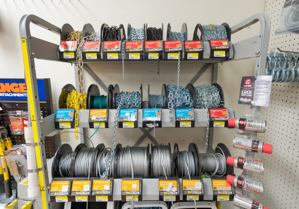 Cables & chains at Four Star Supply