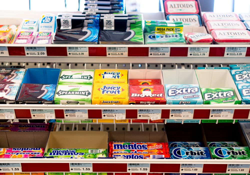 Gum and breath mints