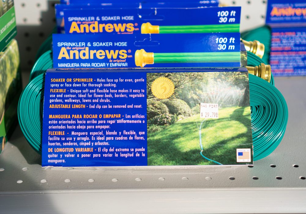 Garden Hoses by Andrews Sprinkler & Soaker Hose